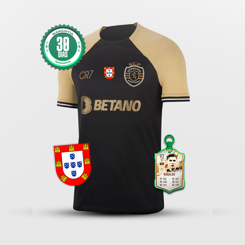 Camisola SCP CR7 2023/24 🏆Badge Quinas + 5 Prendas HOJE! 🎁