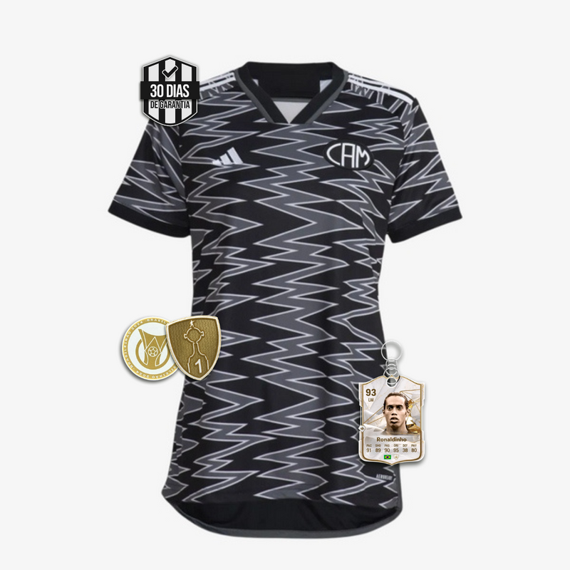 Camisa Feminina Atlético Mineiro Third 24/25 +5 PRESENTES🎁