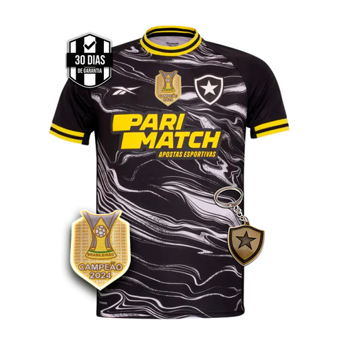 Camisa Botafogo Quarta Camisa 2024/2025 Brasileirão