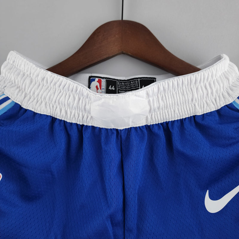 Shorts Los Angeles Lakers retro Blue White NBA - Pokas Store