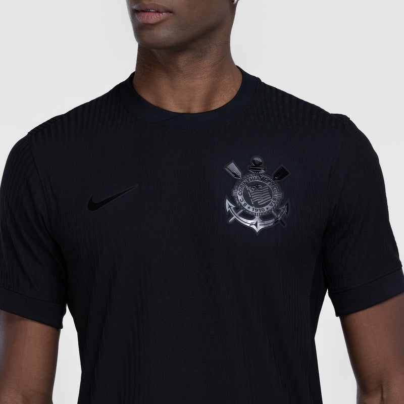 Camisa Corinthians Versão Jogador 2024/2025 Preta - Lançamento