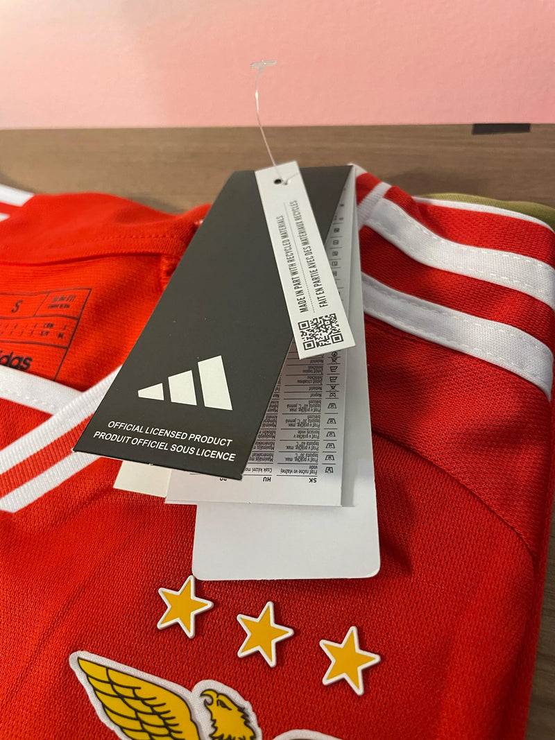 Camisola Benfica Home 2023/24 - Vermelha