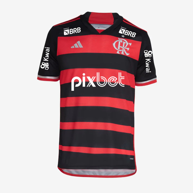 Camisa Flamengo Home 2024/2025 TODOS OS PATROCÍNIOS