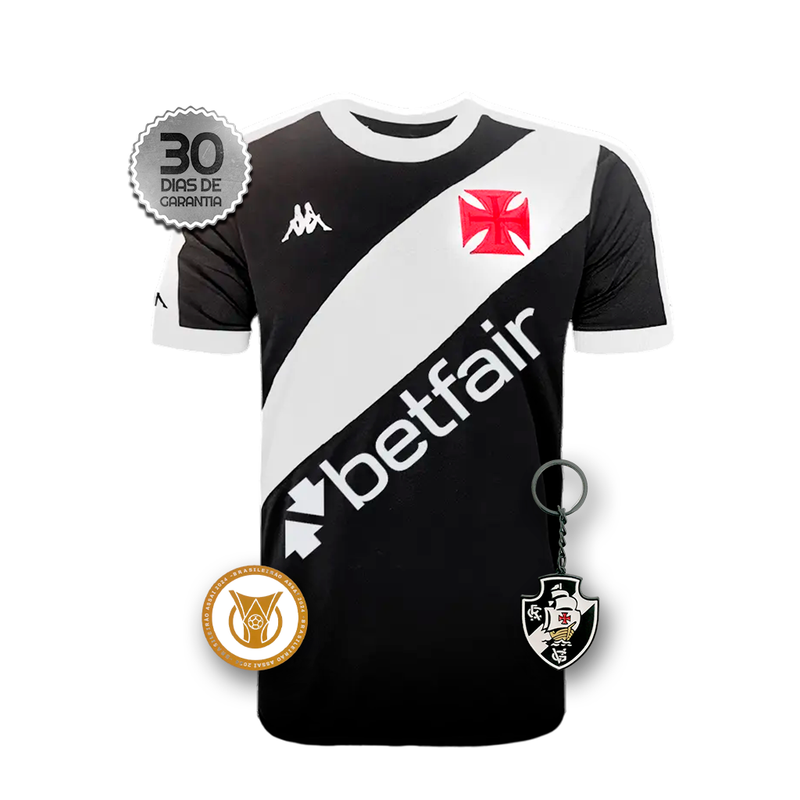 Camisa Vasco Da Gama I Patrocínios 2024/2025 +5 PRESENTES🎁