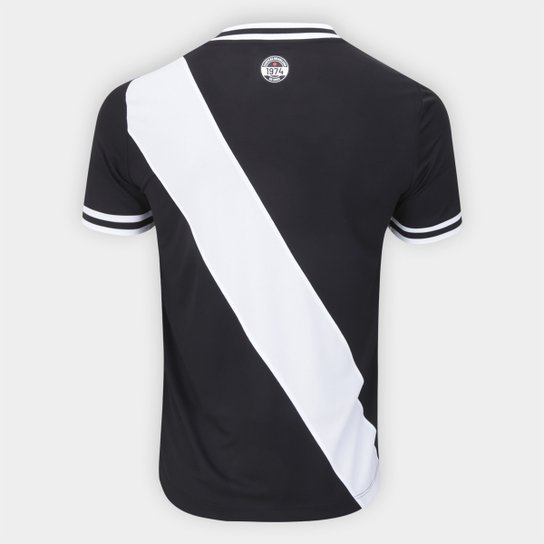 Camisa Vasco Da Gama I 24/25 1974 Kappa Masculina Preta 2024/2025 +5 PRESENTES🎁