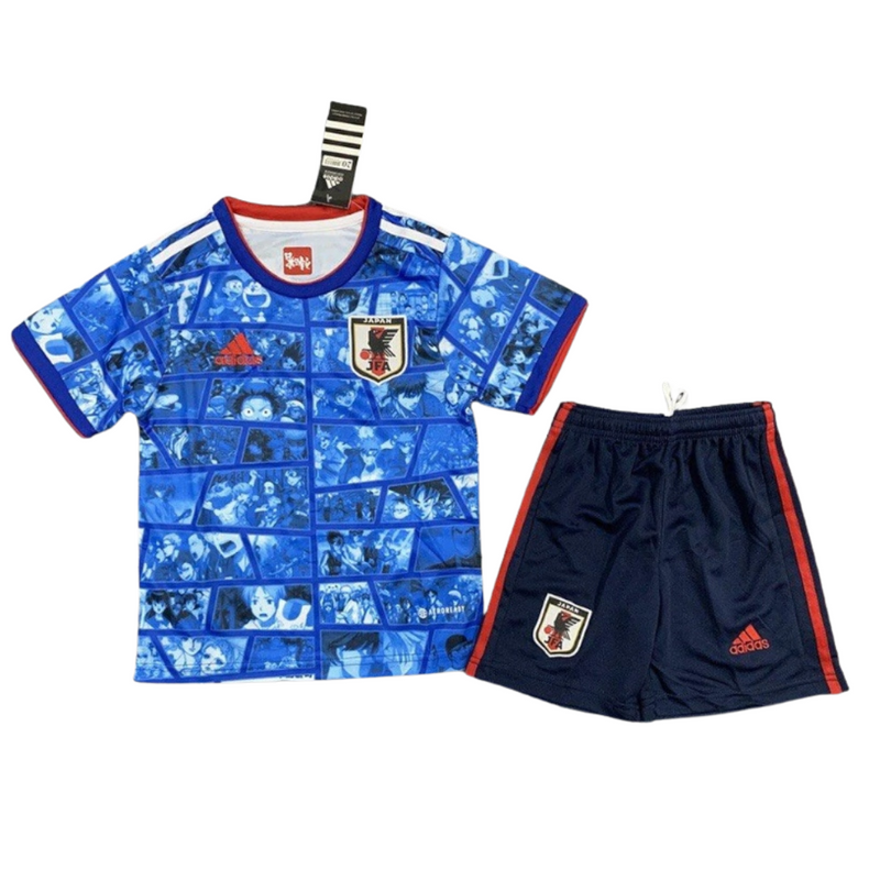 Kit Infantil Japão 2021 Edição Especial Animes - Azul