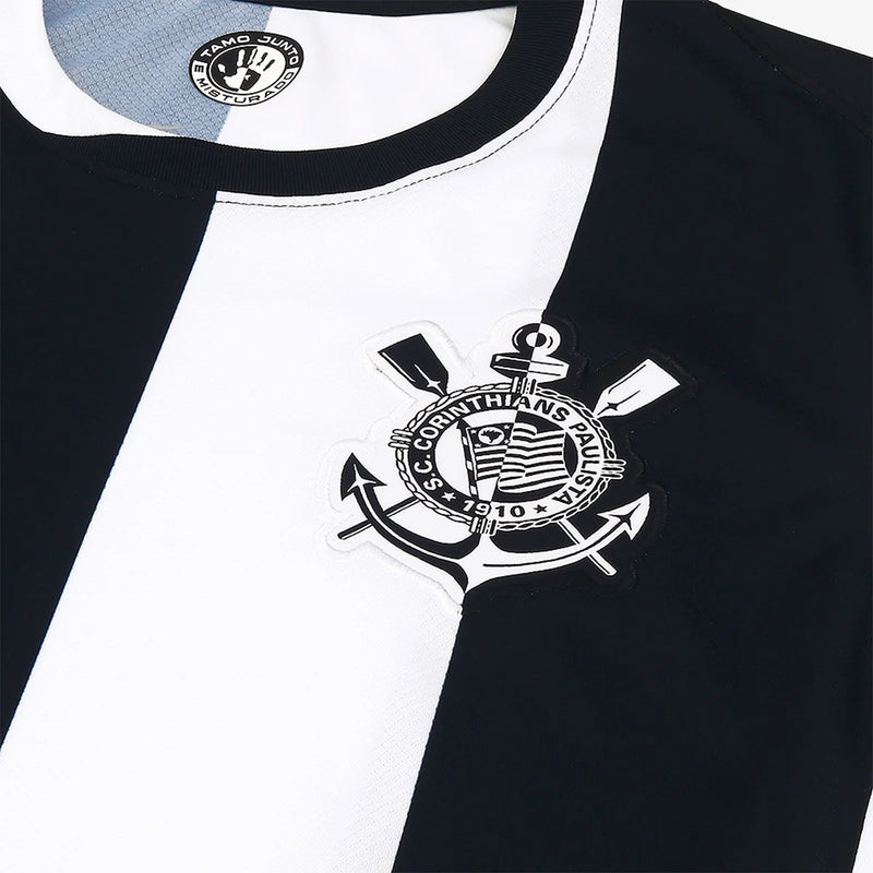 Camisa Corinthians Terceiro Uniforme Listrado 2024/2025