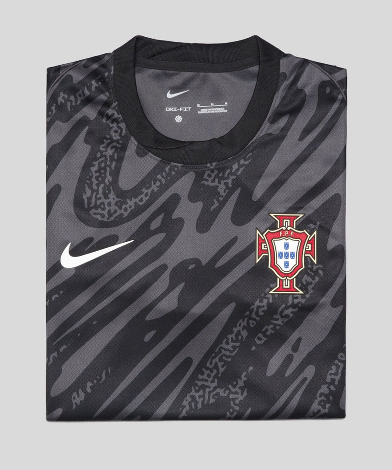 Camisola Seleção Portugal 2024/25 Goleiro Preta - Eurocopa