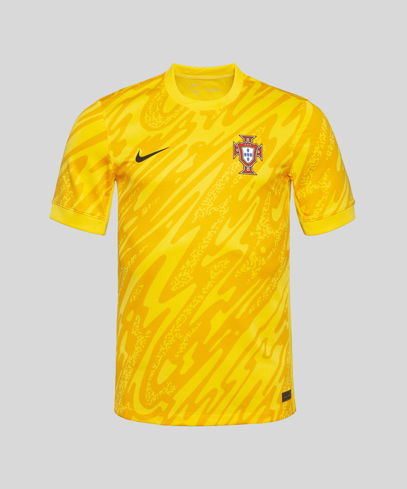 Camisola Seleção Portugal 2024/25 Goleiro Amarela - Eurocopa