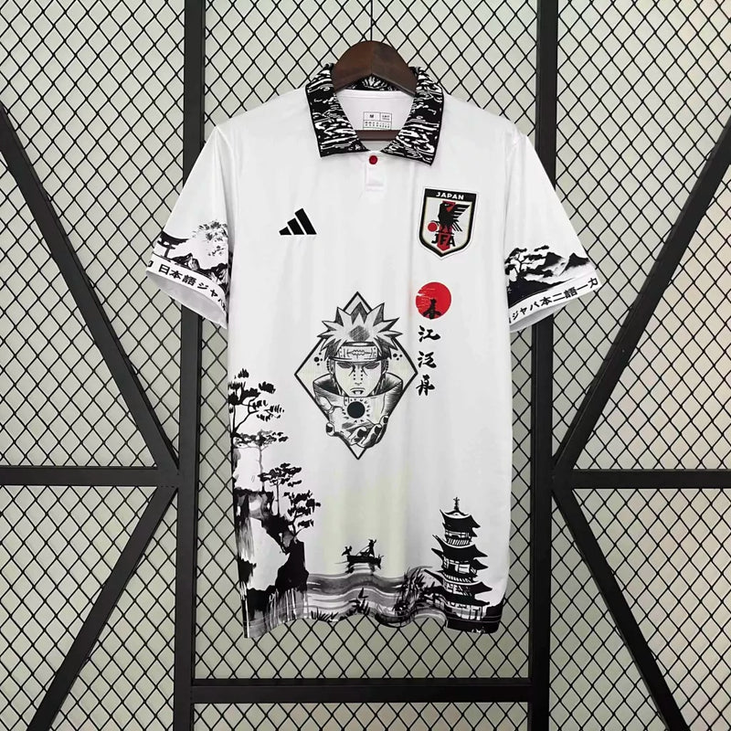 Camisa Japão 2024/25 Edição Especial Pain - Polo Masculino - Branca