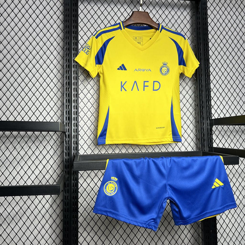 Conjunto Infantil Al Nassr 24/25 Home