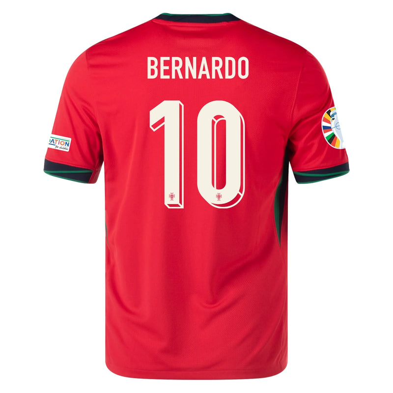 Camisola Seleção Portugal 2024/25 Home - Eurocopa - BERNARDO SILVA 10