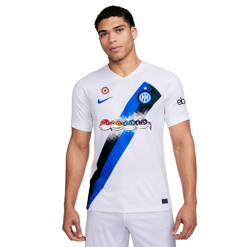 Camisola Inter de Milão Away 2024/25 - Branca - Edição Especial Tartarugas ninjas