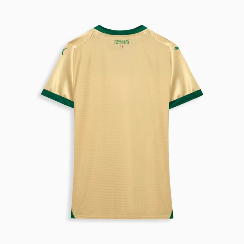 Camisa Feminina SE Palmeiras 2024/25 Dourada