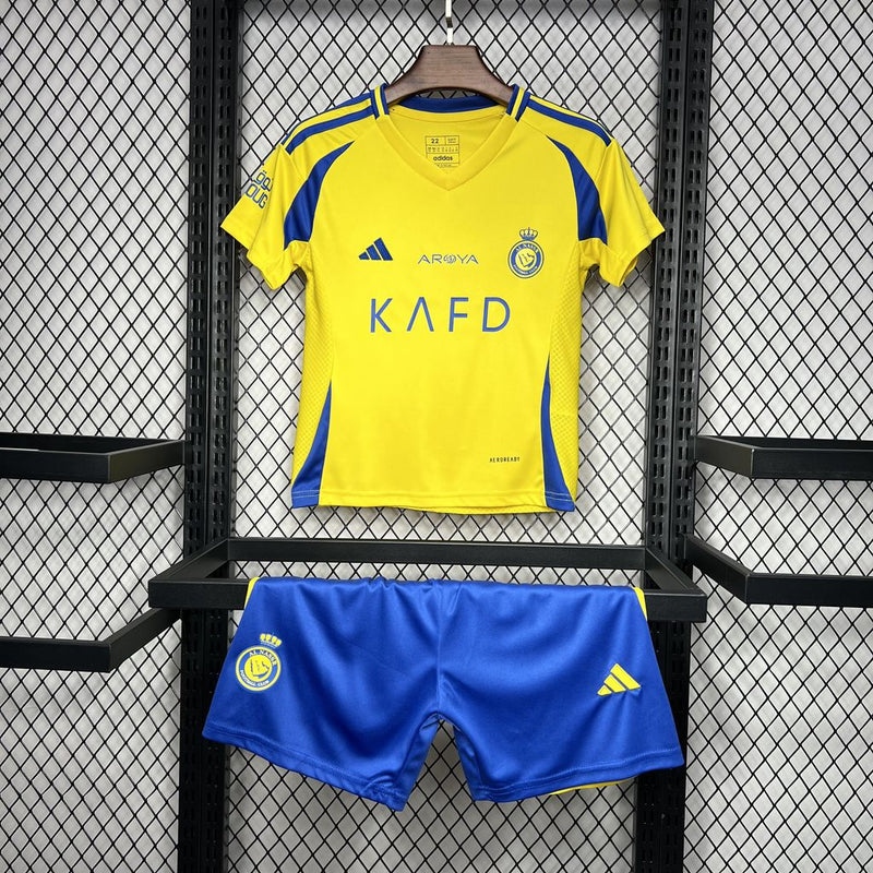 Conjunto Infantil Al Nassr 24/25 Home