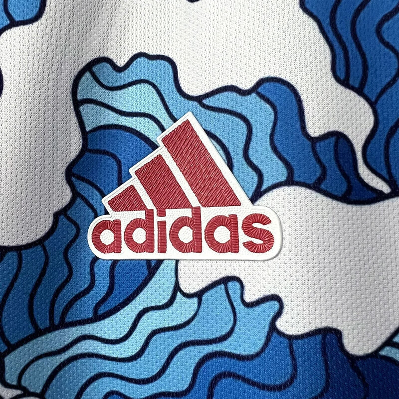 Camisa Japão 202223 - Edição Especial Ondas - Torcedor Masculina - Azul