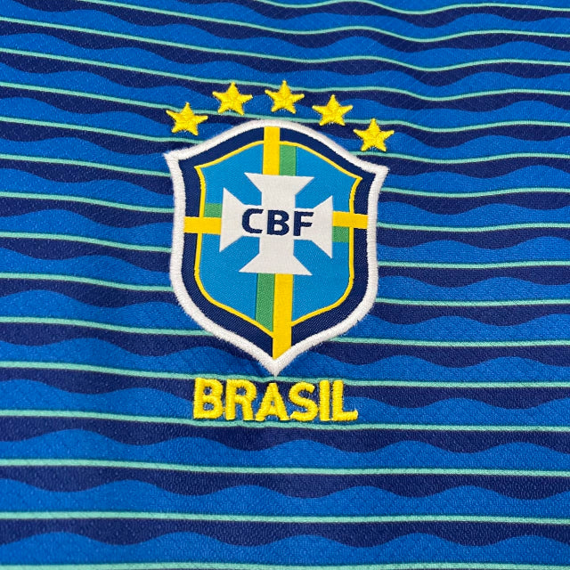 Camisa feminina Seleção Brasileira 2024/25 Away + 🎁 5 Presentes