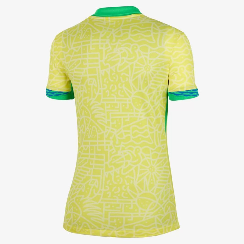 Camisa feminina Seleção Brasileira 2024/25 Home + 🎁 5 Presentes