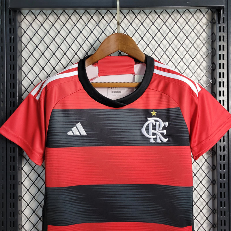 Camisa Feminina Flamengo 2023/24 Home - Pokas Store