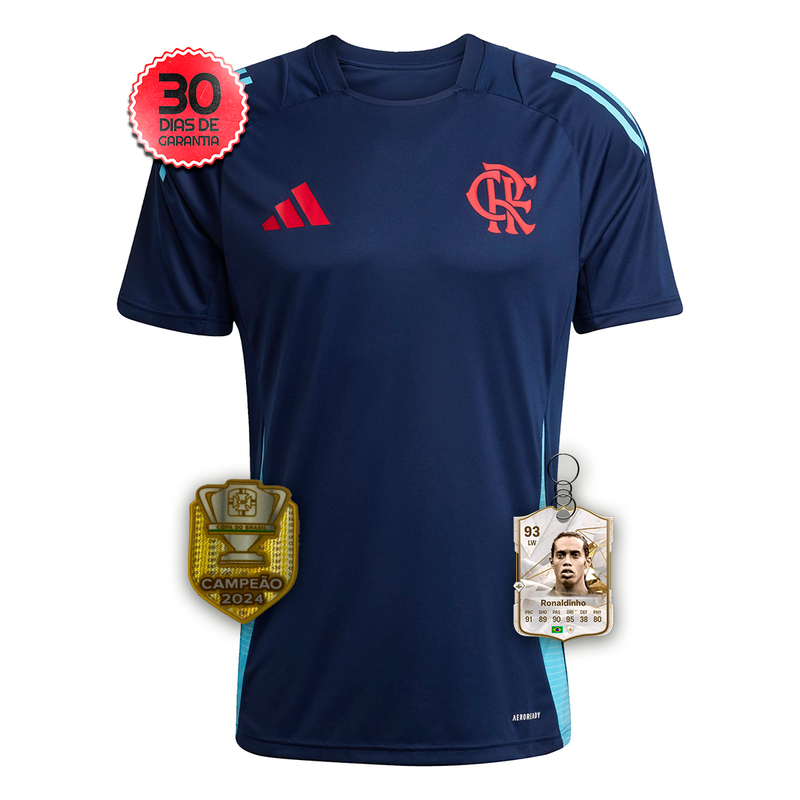 Camisa Flamengo Treino 2024/2025 + Personalização Grátis +5 PRESENTES🎁