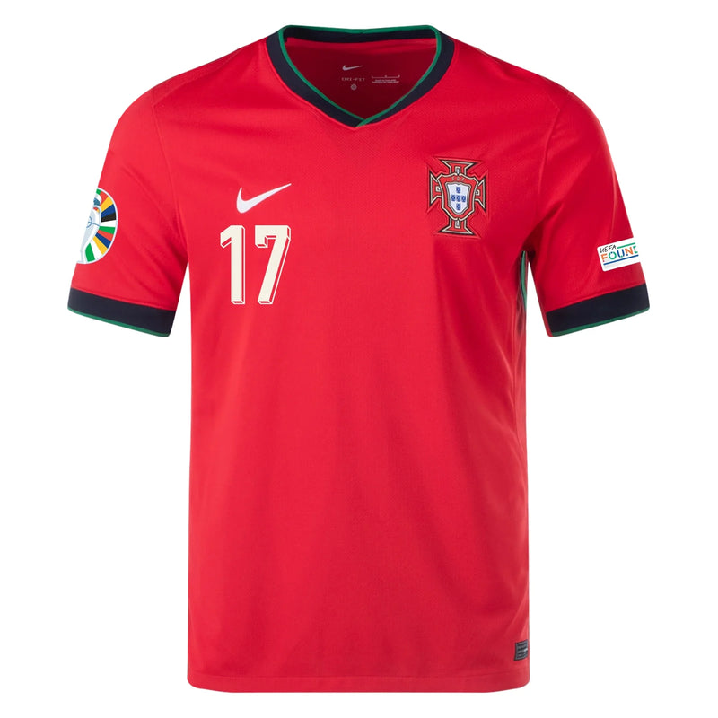 Camisola Seleção Portugal 2024/25 Home - Eurocopa - RAFAEL LEÃO 17