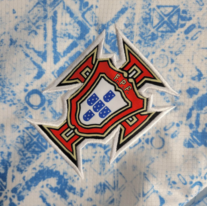 Camisola Seleção Portugal 2024/25 Away Azul - Eurocopa - Manga Longa