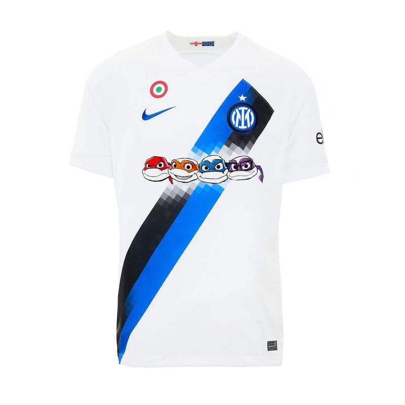 Camisola Inter de Milão Away 2024/25 - Branca - Edição Especial Tartarugas ninjas