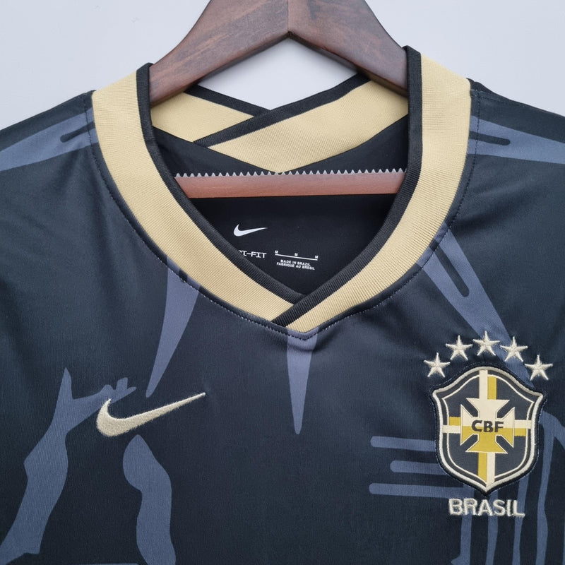 Camisa Feminina Seleção Brasil 2022/22 Black Edition - ResPeita Sports