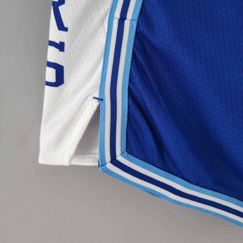 Shorts Los Angeles Lakers retro Blue White NBA - Pokas Store