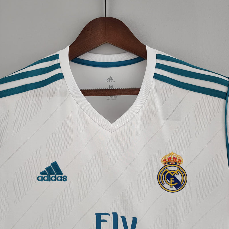 Camisa Retrô Real Madrid 2017/18 Home - ResPeita Sports 