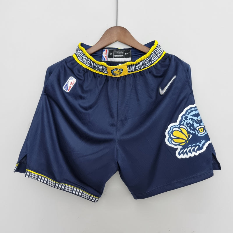 Shorts Memphis Grizzlies Urban Edition Royal Blue NBA - Pokas Store