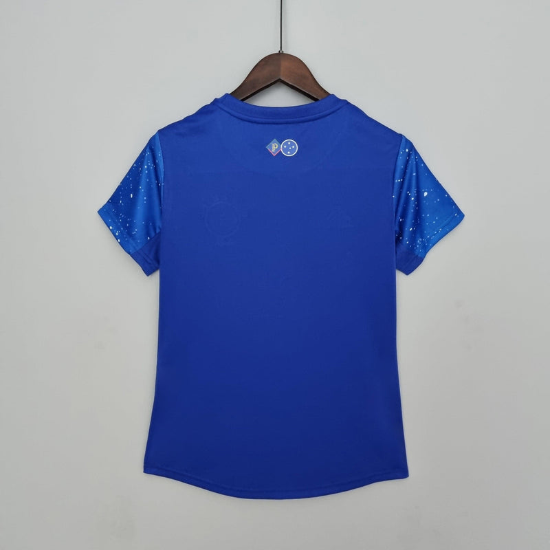 Camisa Feminina Cruzeiro 2022/23 Home - ResPeita Sports