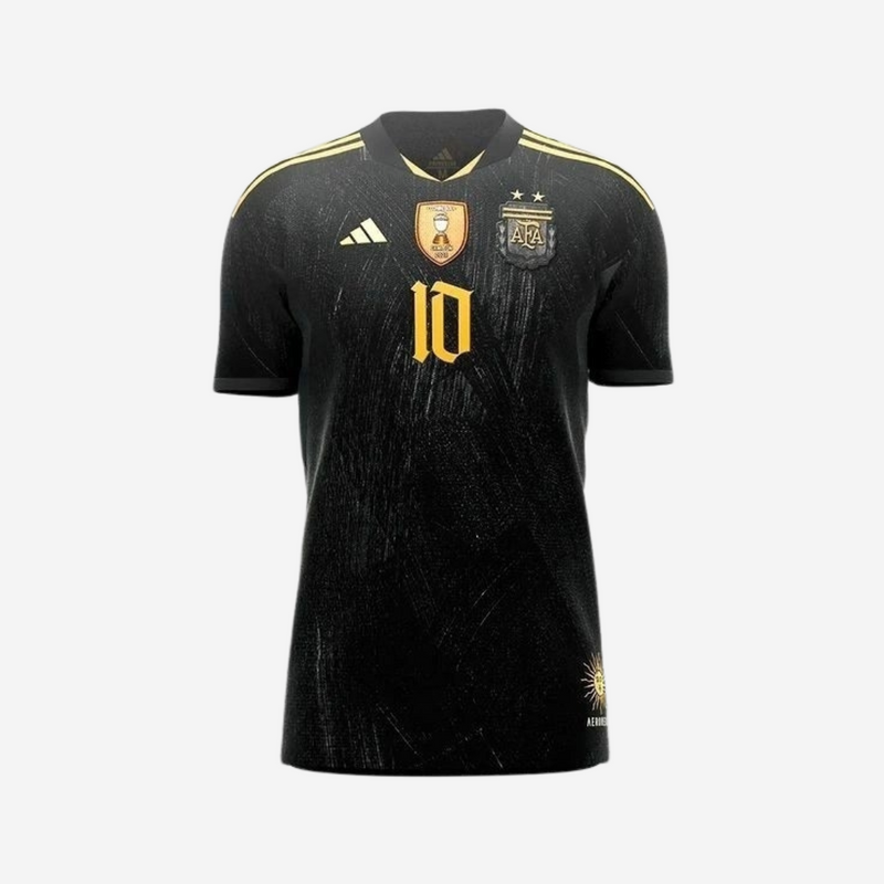 Camisa Seleção Argentina 2020/22 Edição Comemorativa Black/Gold - Pokas Store