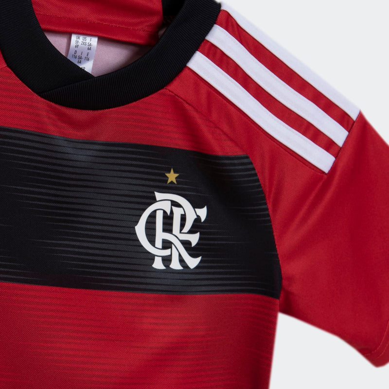 Conjunto Infantil Flamengo 2023/24 - Home - Pokas Store