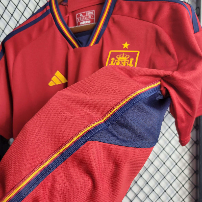 Camisa Seleção Espanha 2022/23 Home - Pokas Store