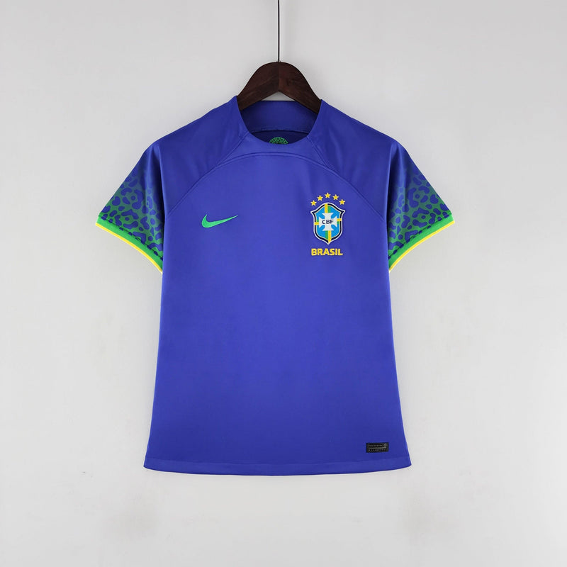 Camisa Feminina Seleção Brasil 2022/23 Away Torcedor PRO - ResPeita Sports 