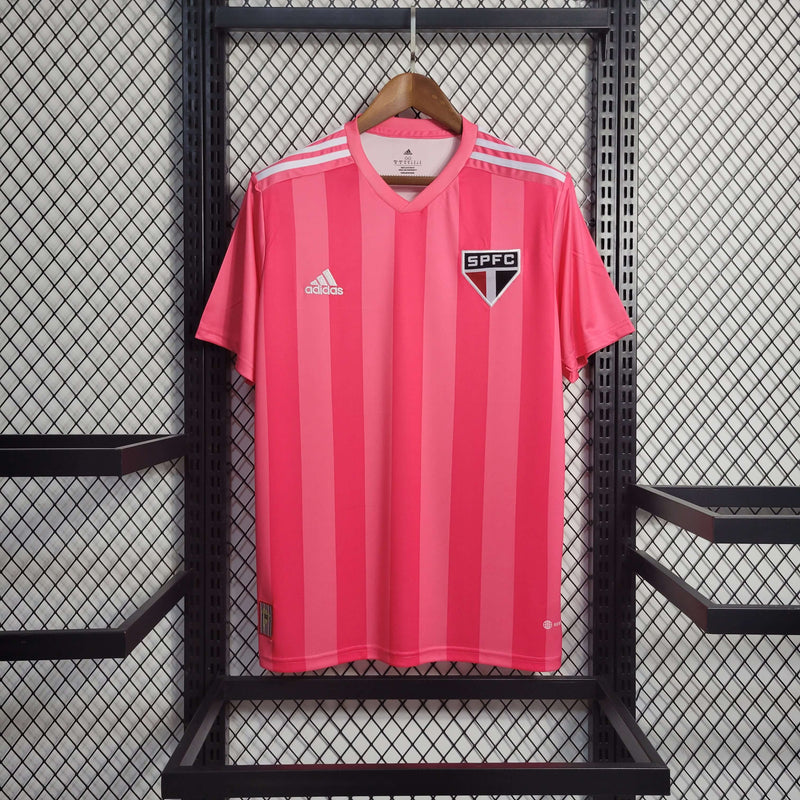 Camisa São Paulo 2022/23 Edição Especial Rosa - Pokas Store